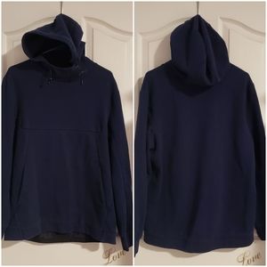 FILA SPORT NAVY BLUE PULLOVER HOODIE MEDIUM